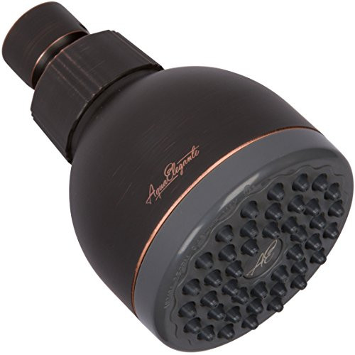 3 Inch High Pressure Shower Head - Best Pressure Boosting, Wall Mount, Bathroom Showerhead For Low Flow Showers, 1.8 GPM - Oil-Rubbed Bronze & California Certified