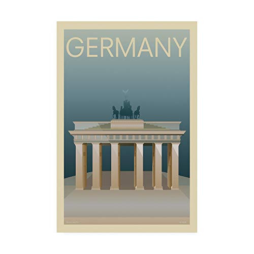Trademark Fine Art IC01802-C1219GG Germany Poster by Incado, 12x19, Multiple