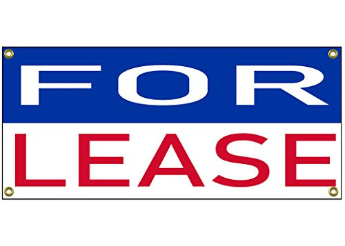 for Lease Banner Retail Store Shop Business Sign 36" by 15" for Lease Banner Retail Store Shop Business Sign 36" by 15"