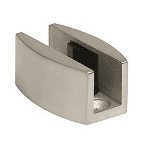 C.R. LAURENCE LS307BS CRL Brushed Stainless Laguna Series Adjustable Bottom Floor Guide