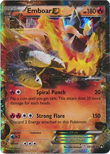 Pokemon - Emboar-EX (14/122) - XY Breakpoint - Holo