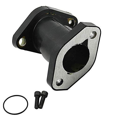 Motoparty YFM350 Carburetor Intake Manifold Adapter Boot For Yamaha Big Bear 350 Kodiak 400 Moto 4 YFM350ER Intake Manifold Boot Joint