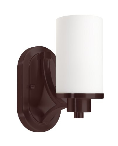 Artcraft Lighting Parkdale 1-Light Bathroom Vanity Light, Oil-Rubbed Bronze