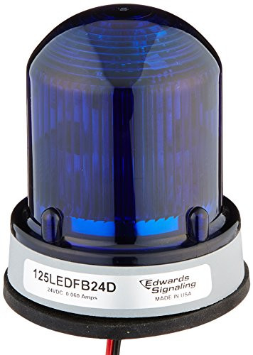 Edwards Signaling 125LEDFB24D 125 LED, Flash Blue, 24VDC