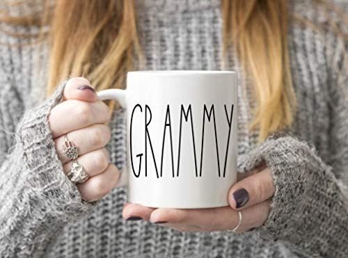 Grammy Gifts - Grammy Coffee Mug Rae Dunn Style Grandmother Mug Grammy Cup For Mother's Day - Pregnancy Reveal Mug Best Grammy Ever 11oz Grammy Gifts - Grammy Coffee Mug Rae Dunn Style Grandmother Mug Grammy Cup For Mother's Day - Pregnancy Reveal Mug Best Grammy Ever 11oz