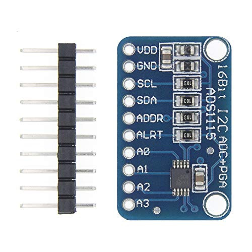 ADS1115 4 Channel 16 Bit I2C ADC Module with Pro Gain Amplifier for Arduino VIA1 Oc70