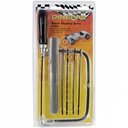 Pine Car Derby Racer Shaping Tools- by Woodland Scenics