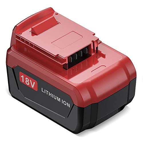 Powerextra 18-Volt Lithium Ion Battery for Porter Cable 18V Cordless Power Tools Battery PC18B PC18BL PC18BLX,4.0Ah 1Pack