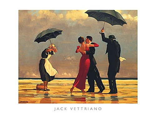 (31.5x23.5) Jack Vettriano (The Singing Butler) Art Poster Print