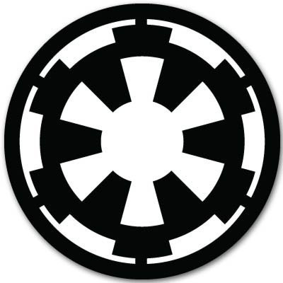Star Wars Galactic Empire Vynil Car Sticker Decal - Select Size