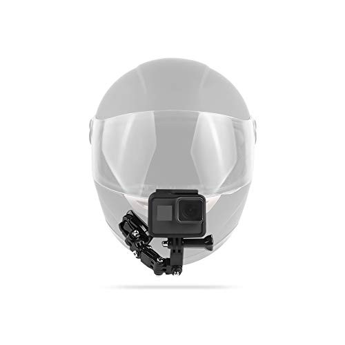 ParaPace Motorcycle Helmet Chin Mount Kit Compatible with Hero 8/7(2018)/6/5/4/3+ Session,DJI/AKASO/Campark/YI and Most Action Camera