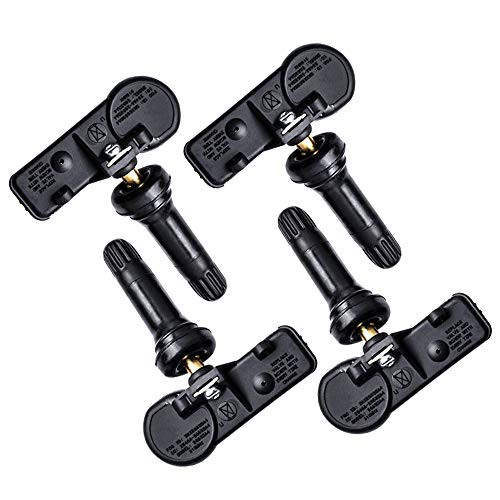 OTUAYAUTO 4-Pieces Tire Pressure Sensor, 9L3Z1A189A TPMS - for Ford Escape, Edge, Expedition, Explorer, Mustang, Focus, Fusion, Fiesta, Lincoln Navigator