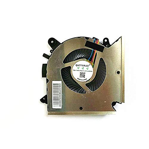 QUETTERLEE Replacement New CPU Cooling Fan for MSI GF63 Thin GF63 Thin 9RCX-818 9SC-066 8SC-030 GF65 Thin 9SD-004 9SEXR-250 9SD-252 9SEXR-249 9SD-251 9SE-013 Series PABD08008SH N413 CPU Fan