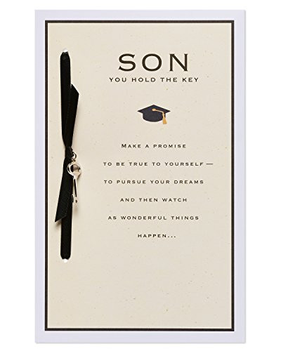 American Greetings Key Graduation Card for Son