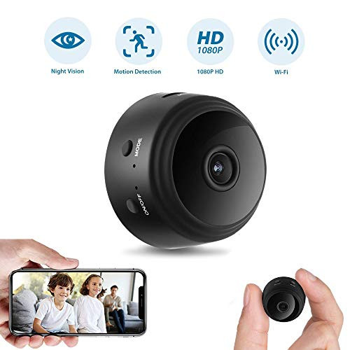 Mini Spy Camera Wireless Hidden Camera WiFi 1080P Night Vision Motion Detection Security Surveillance Cameras Nanny Baby Pet Cam