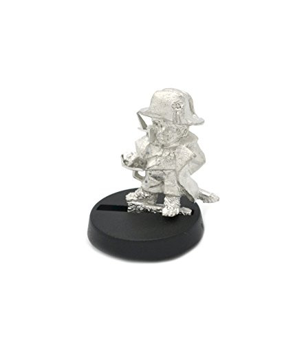 Stonehaven Halfling General Miniature Figure (for 28mm Scale Table Top War Games) - Made in USA