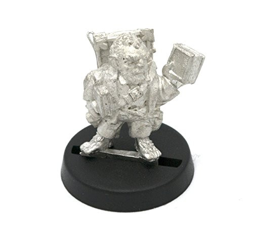 Stonehaven Halfling Scholar Miniature Figure (for 28mm Scale Table Top War Games) - Made in USA