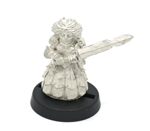Stonehaven Halfling Warrior Miniature Figure (for 28mm Scale Table Top War Games) - Made in USA