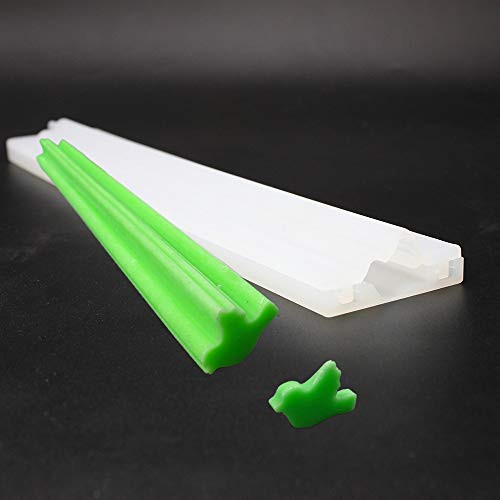 X-Haibei Bird Tube Column Silicone Soap Mold Embed Soap Making Supplies