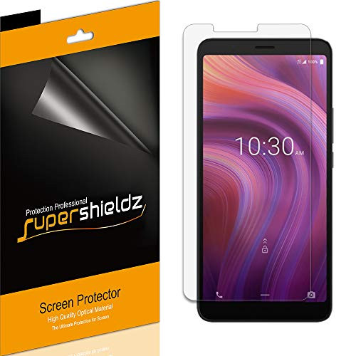 (6 Pack) Supershieldz for Alcatel 3V (2019) 6.7 inch Screen Protector, Anti Glare and Anti Fingerprint (Matte) Shield