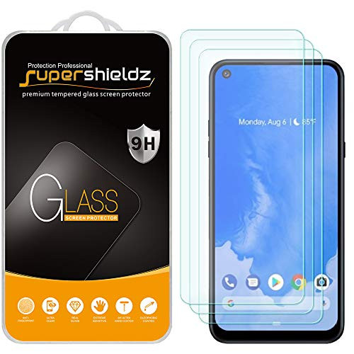 (3 Pack) Supershieldz for LG Q70 Tempered Glass Screen Protector, Anti Scratch, Bubble Free