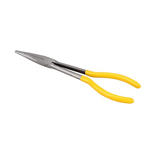 11 inch Long Nose Plier, SIM&NAT Straight Needle Nose Plier