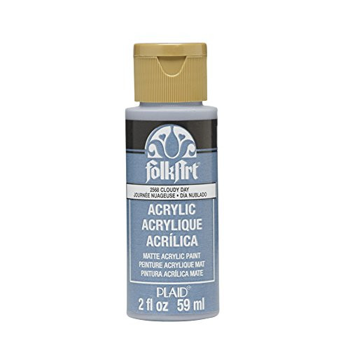 FolkArt Plaid:Craft Acrylic Paint, 2-Ounce, Cloudy Day