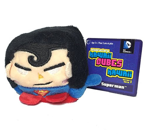 Wish Factory Kawaii Cube DC Comics: Superman Plush, Small