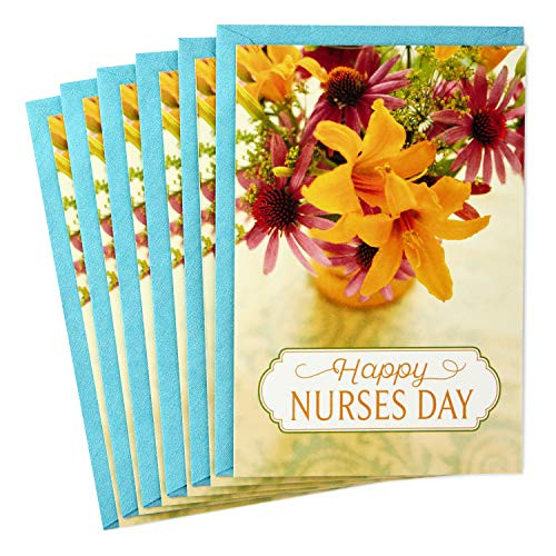 Hallmark (HALLV) Hallmark Pack of Nurses Day Cards, Everything You Do (6 Cards with Envelopes)
