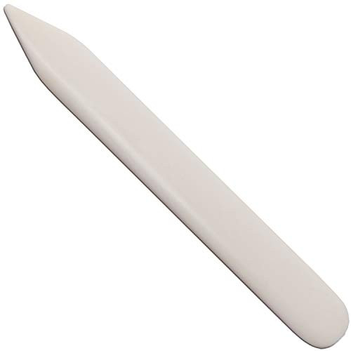 8 Inch Real Bone Folder,VENCINK Genuine Bone Folder Paper Creasing Scoring Folding Origami Tool for Paper Leathercrafts Bookbinding and Card Making Handmade DIY Leather Burnishing Shaping Creaser