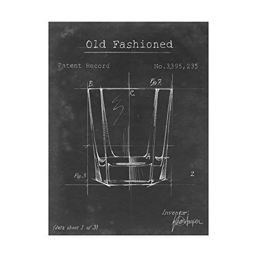 Trademark Fine Art WAG04899-C1419GG Barware Blueprint I by Ethan Harper, 14x19 Trademark Fine Art WAG04899-C1419GG Barware Blueprint I by Ethan Harper, 14x19