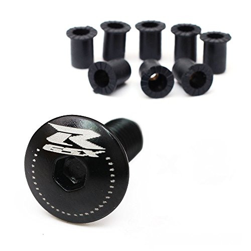 Engraving GSXR Logo Black Windscreen Bolts Kit For Suzuki GSX-R 600 750 1000 14 15 16 17 18 01 02 03 04 05