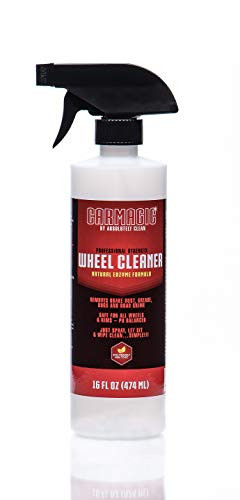 CarMagic Amazing Wheel Cleaner - Professional Strength | Tough-On-Brake-Dust | Safe on Car, Truck, Motorcycle Wheels and Rims | Full Effect Cleaning | Non-Toxic Car Cleaning | USA Made - 16oz
