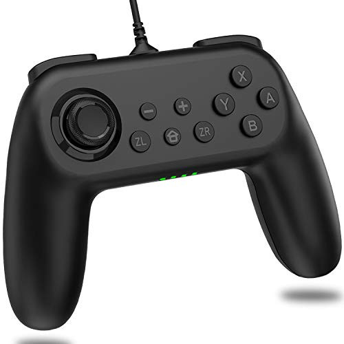 BEBONCOOL Controller for Nintendo Switch,Switch Wired Controller with Vibration for Nintendo Switch Controller, Wired Switch Controller with PC Available