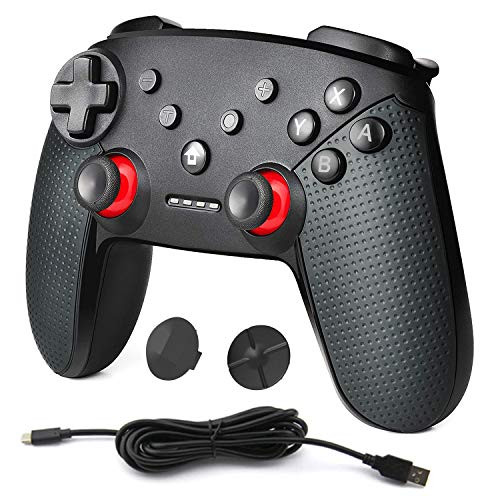 Switch Controller for Nintendo Switch, YCCSKY Wireless Switch Pro Controller Bluetooth Gamepad Joystick with DIY D-Pads Turbo Motion Control Dual Shock for Nintendo Switch PS3 PC and Android System