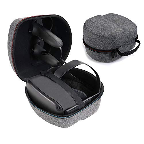 MASiKEN Hard EVA Case for Oculus Quest All-in-one VR Gaming Headset, Oculus Quest Travel Carrying Case (Black+Grey) MASiKEN Hard EVA Case for Oculus Quest All-in-one VR Gaming Headset, Oculus Quest Travel Carrying Case (Black+Grey)