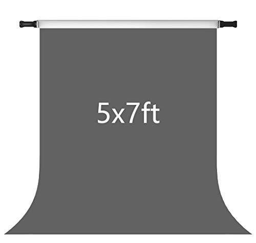 Kate 5x7ft Solid Grey Backdrops Grey Portrait Photography Backdrop Photo Studio Background