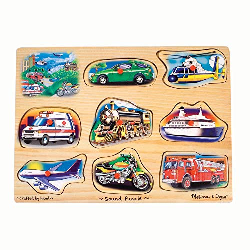 Melissa & Doug Vehicle Sound Puzzle Melissa & Doug Vehicle Sound Puzzle