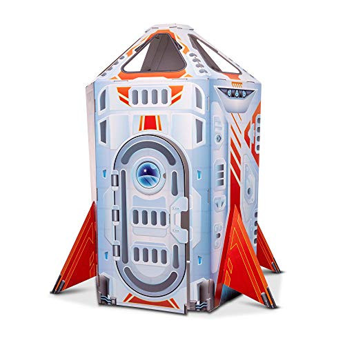 Melissa & Doug Rocket Ship Indoor Playhouse