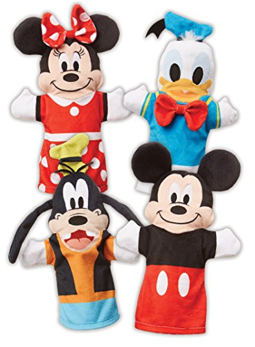 Melissa & Doug Mickey Mouse And Friends Soft And Cuddly Hand Puppets