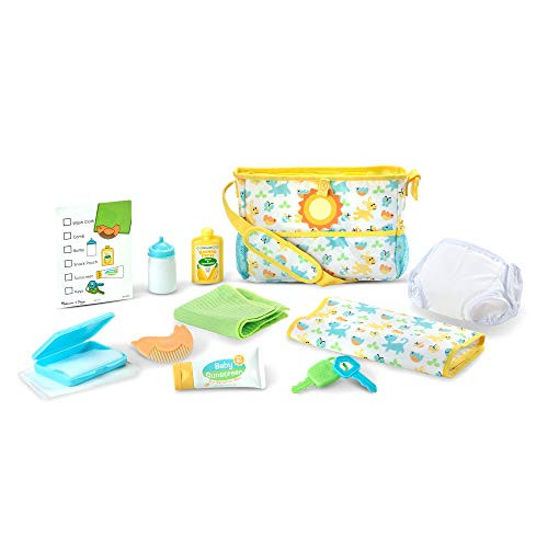 Melissa & Doug Mine to Love Travel Time Play Set for Dolls with Diaper Bag, Bottle, Sunscreen, More (17 pieces) Melissa & Doug Mine to Love Travel Time Play Set for Dolls with Diaper Bag, Bottle, Sunscreen, More (17 pieces)