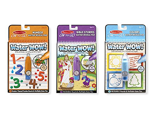 Melissa & Doug Water Wow Bundle: Colors And Shapes, Numbers and Bible Stories Melissa & Doug Water Wow Bundle: Colors And Shapes, Numbers and Bible Stories