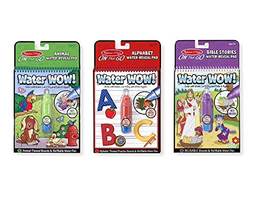 Melissa & Doug Water Wow Bundle: Animals, Alphabet and Bible Stories Melissa & Doug Water Wow Bundle: Animals, Alphabet and Bible Stories