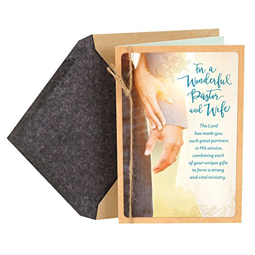 Dayspring Clergy Appreciation Day Card to Pastor and Wife (Wonderful Pastor)