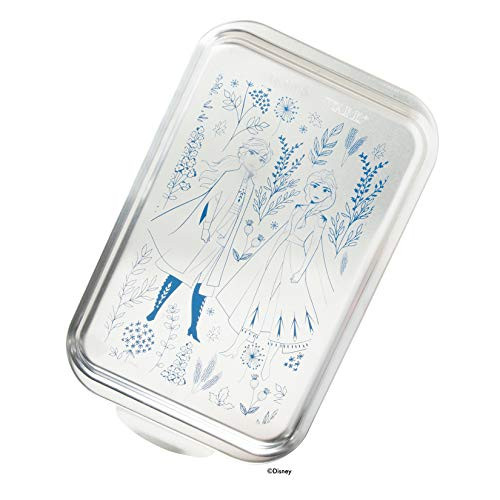 Nordic Ware Disney Frozen 2 Naturals 9x13 Cake Pan with Metal Lid, Silver