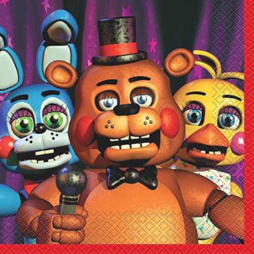 Five Nights at Freddy's Lunch Napkins (16ct)