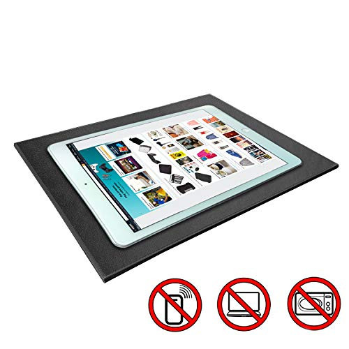 EMF Radiation Protection Pad for Ipad/Cell Phones EMF Radiation Protect & Heat Shield - Anti Radiation Laptop Computer Pad & EMF Blocker Lap/pad Lapdesk 7.8 12