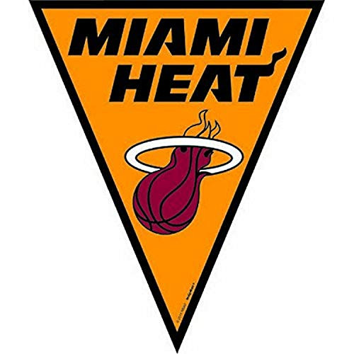 "Miami Heat NBA Collection" Pennant Banner, Party Decoration