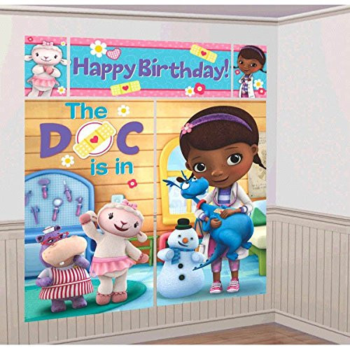 Scene Setter Wall Decorating Kit | Disney Doc McStuffins Collection | Birthday