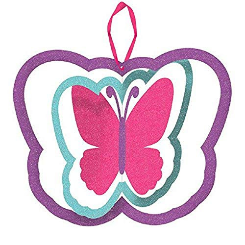 Amscan Ribbon Hanger Decors Item, 11 3/8 x 14 inches, Multicolor